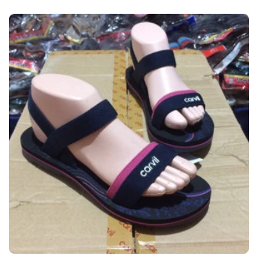 Carvil Sandal Gunung Wanita Dewasa Missy-TB Black/Navy