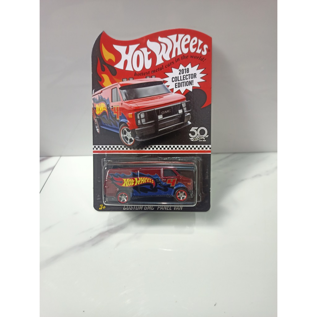 HOTWHEELS CUSTOM GMC PANEL VAN 2018 COLLECTOR EDITION