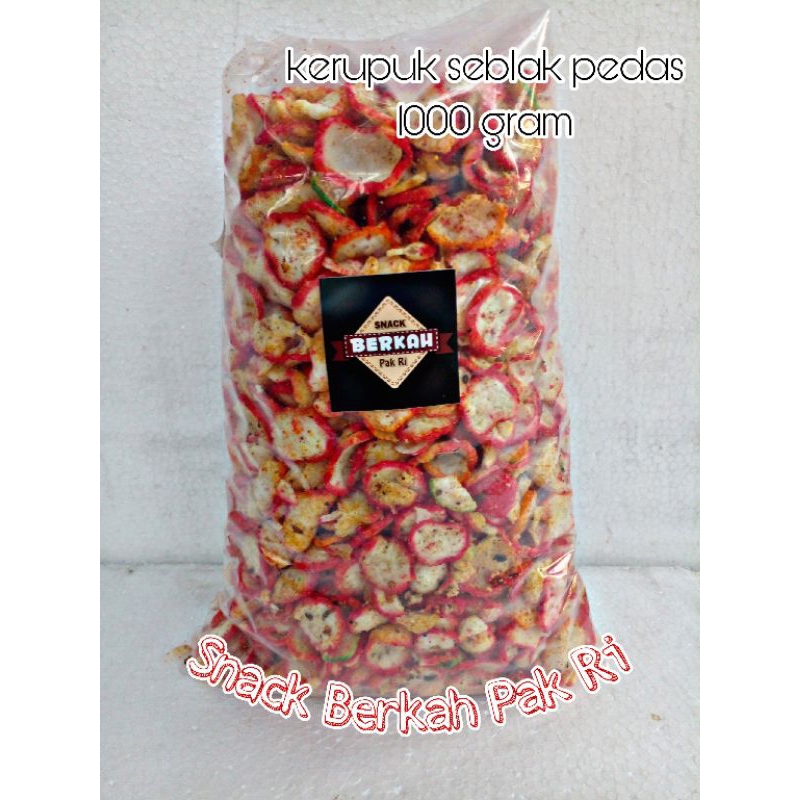 

Kerupuk Seblak Pedas Daun jeruk 1kg