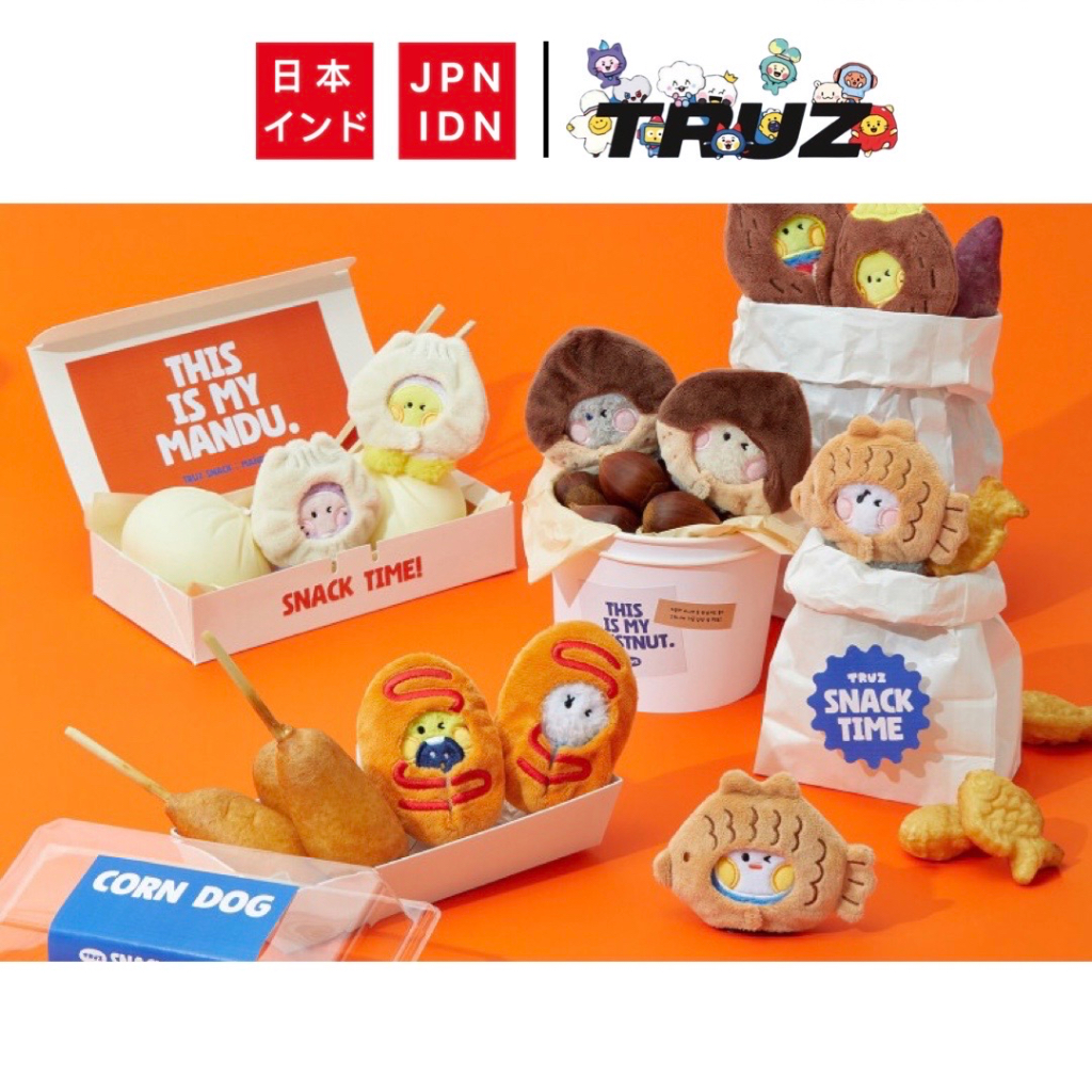 Treasure x Linefriend - TRUZ mini minini snack doll