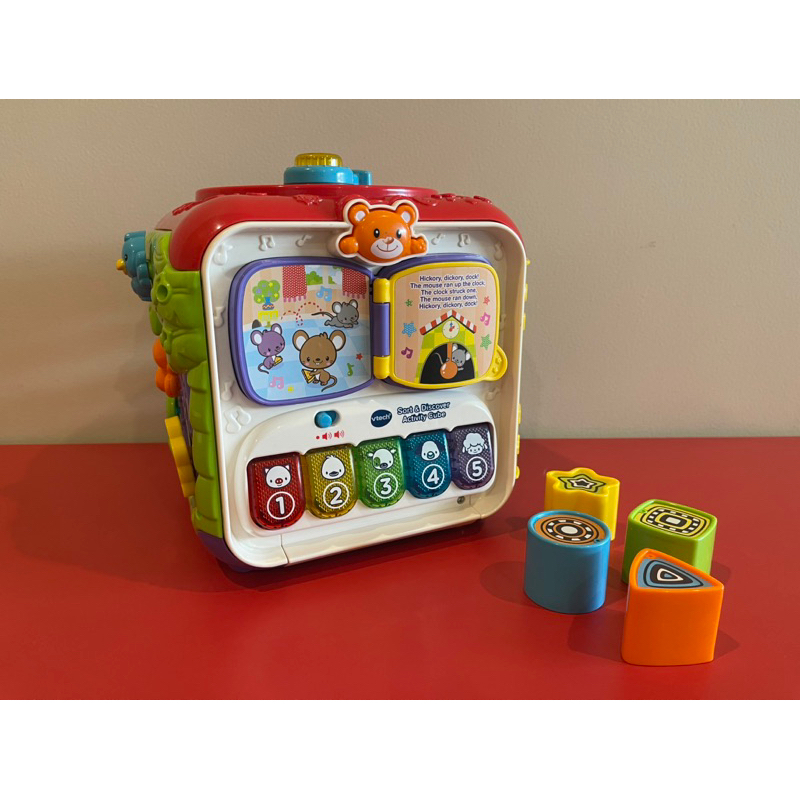 Vtech Sort and Discover Activity Cube Preloved - Mainan Anak