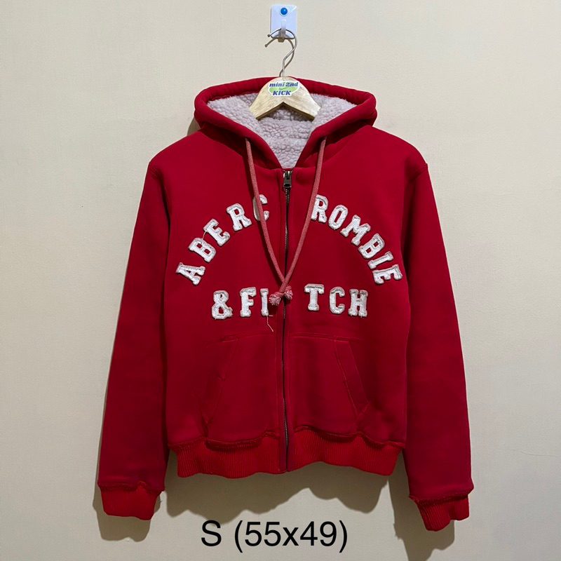 Zip Hoodie ABERCROMBIE & FITCH/ABER/FITCH/WHO/WHO.A.U /HOLLISTER/HOLLI, zh aber sherpa, zh who