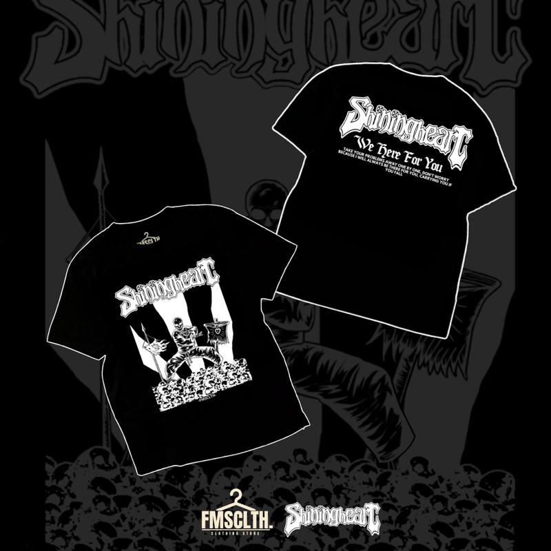 TS | SHININGHEART PRSH KAOS PRSH KAOS RUMPUN DISTRO TERBARU