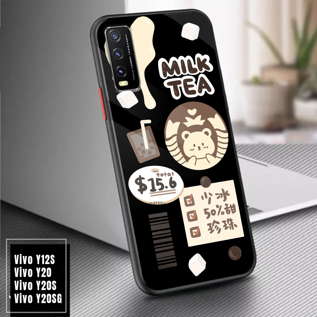Case Vivo Y12S Y20 Y20S Y20SG - Casing Hp Vivo V2026 V2027 V2029 ( STARBUCKS ) Case Hp - Softcase Hp