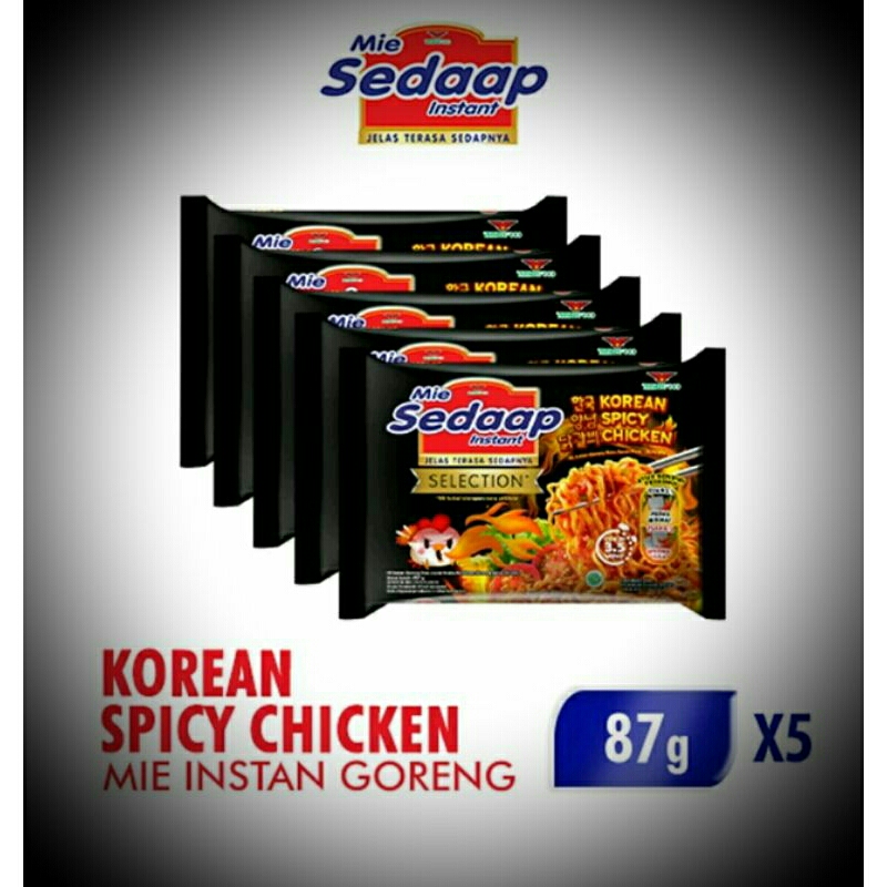 

Mie Sedap Korean Spicy Chicken
