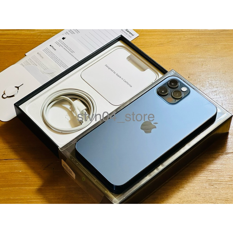 iPhone 12 Pro 128GB Resmi iBox Tangan Pertama Invoice Terlampir