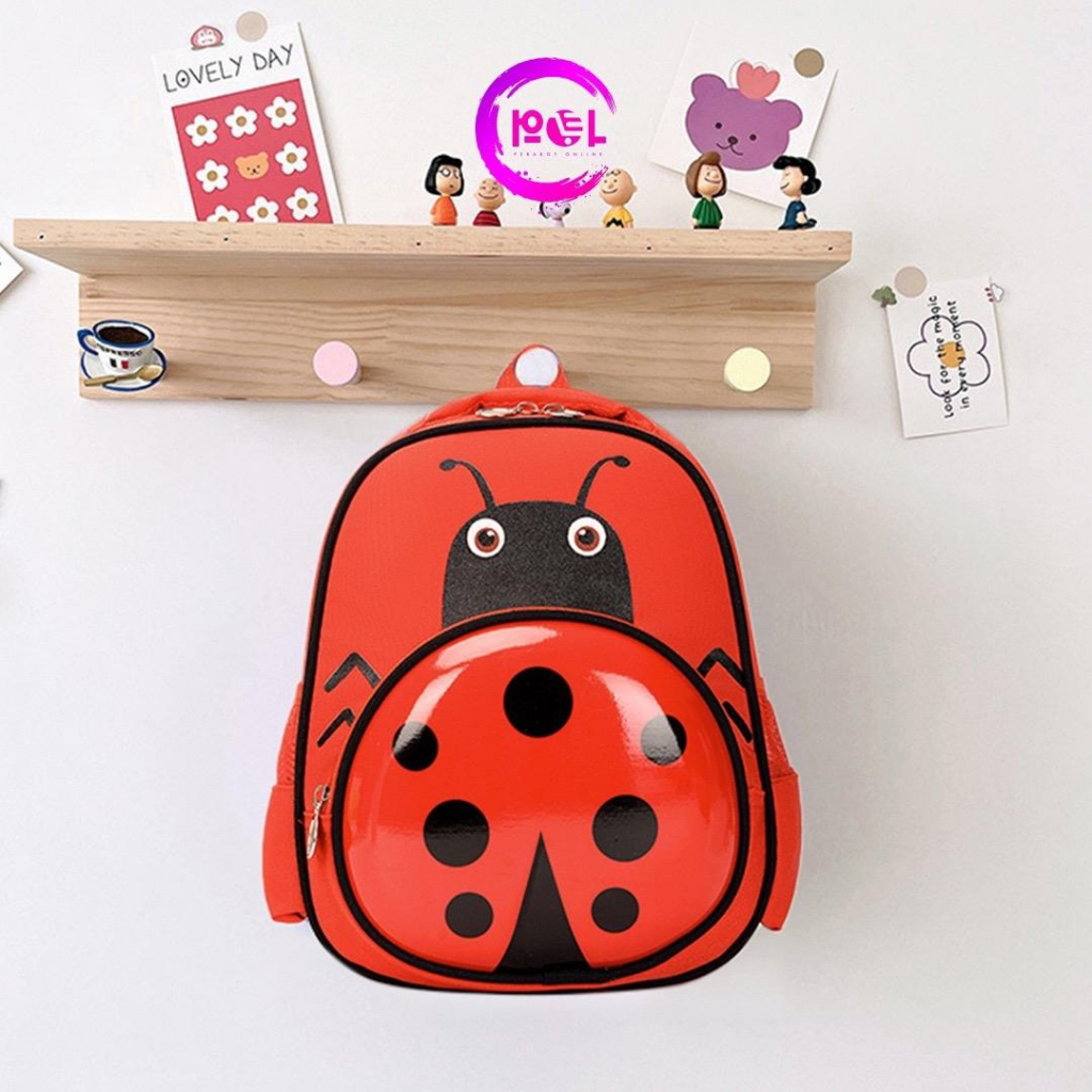 [POL] COD Tas Ransel 3D Karakter Cartoon 3 Dimensi | Kualitas Import Premium Anak Sekolah Play Group | Tas Ransel Sekolah Anak