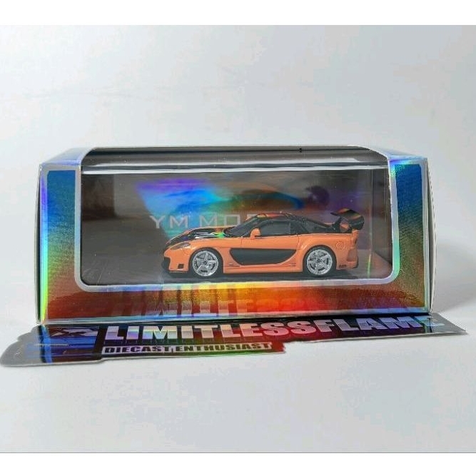 Resin MiniScale 1:64 YM Model Mazda RX-7 Veilside Fortun 7 Limited Edition