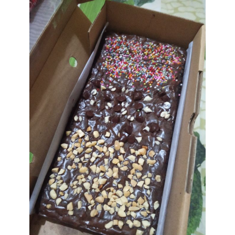 

fudgy brownies 20x10