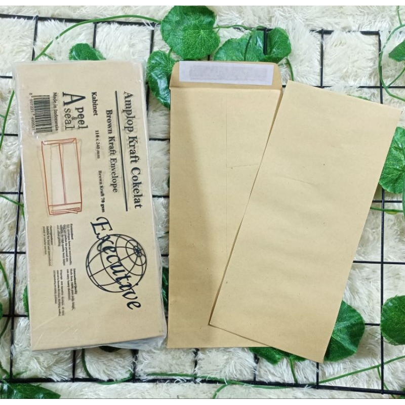 

AMPLOP COKLAT A LEM PACK (ISI 100)