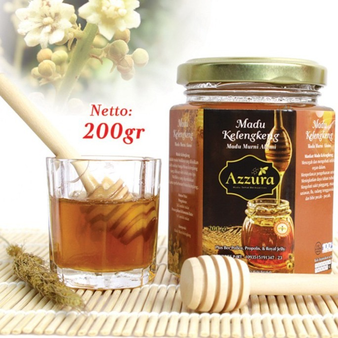 

Madu Azzura Madu Kelengkeng Madu Kesehatan Original 100% 200 Gram