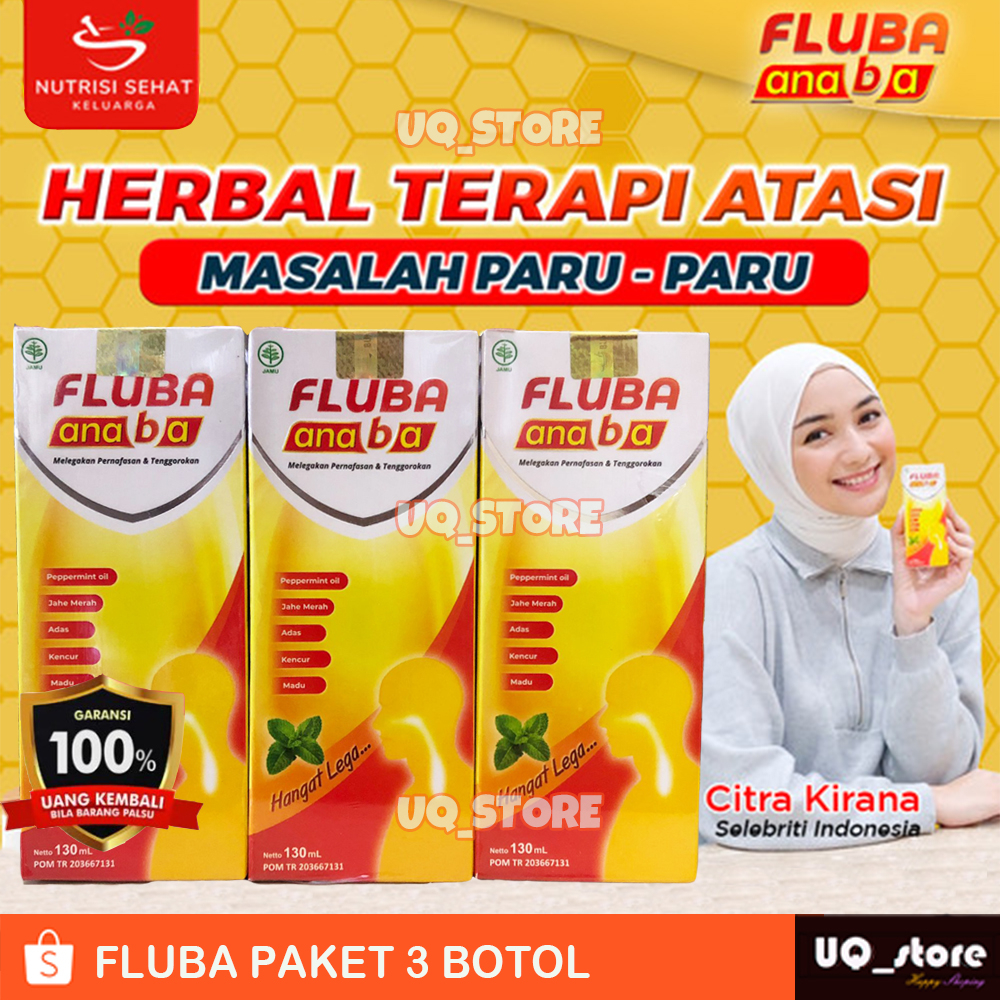 

FLUBA ANABA ORIGINAL MADU HERBAL - PAKET 3 BOTOL