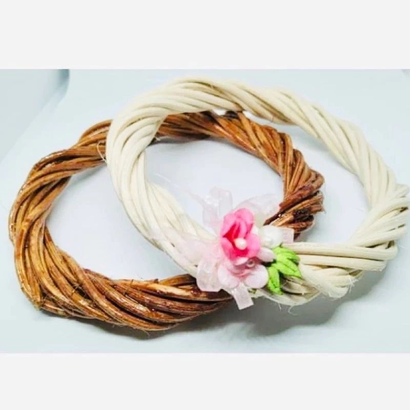 RING ROTAN LINGKARAN ROTAN/ HIASAN DINDING RING RUSTIC ring rotan ring DEKORASI MAHAR DEKORASI KAYU 