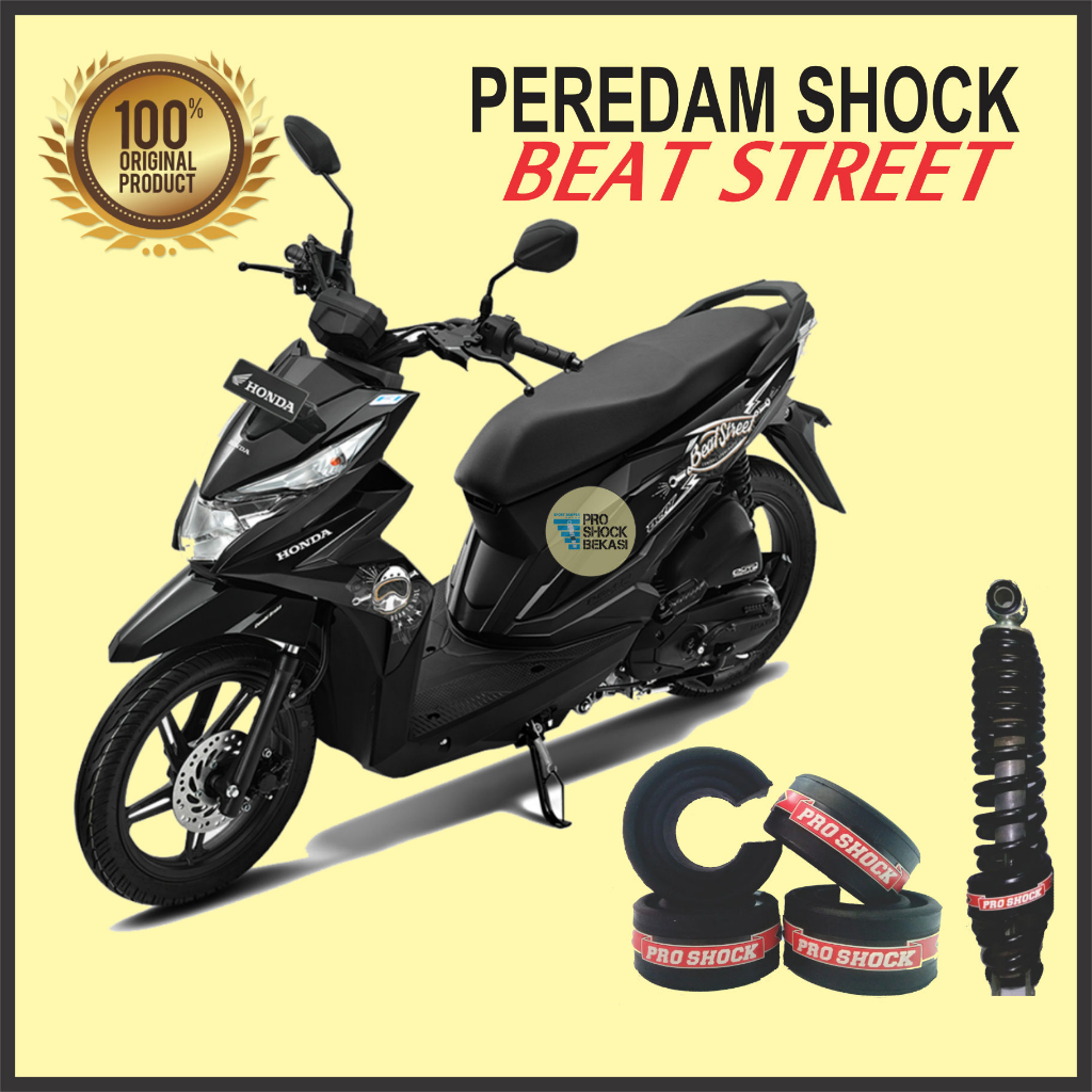 Damper Pro Shock Spring Buffer Karet Peredam Shockbreaker  Motor Beat Street