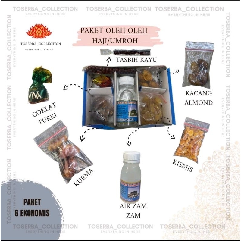 

PAKET OLEH OLEH HAJI/UMROH TOSERBA_COLLECTION