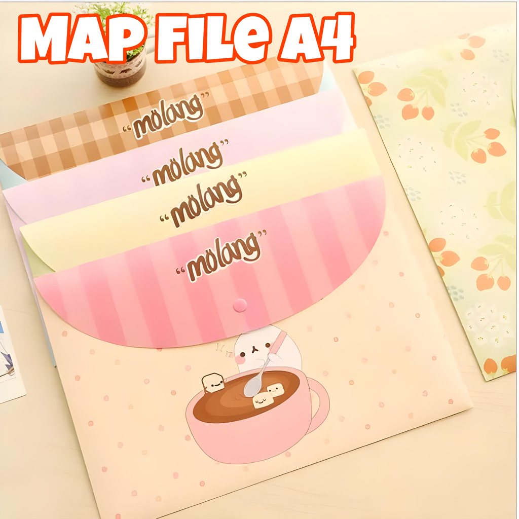 

Map Plastik A4 Karakter Kartun Lucu Map File Lucu Map Kancing A4 Kartun