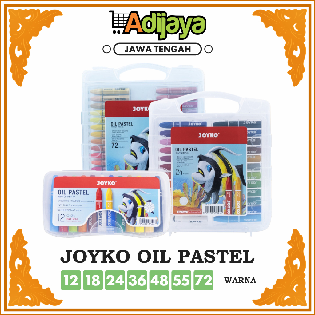 

Crayon Krayon Minyak Oil Pastel Joyko