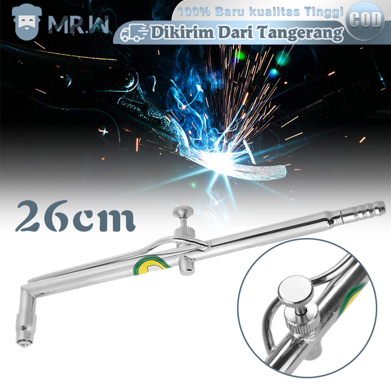 Pistol Obor Las Alat Las Aluminium Panjang 26cm Untuk Melelehkan Emas / Silver