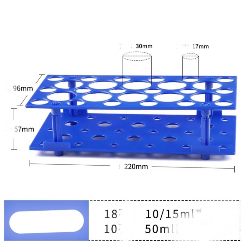 Centrifuge tube rack Rak sentrifuge Rak falcon 15 ml 50 ml kecil