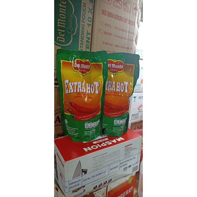 

Delmonte saus extra hot 1kg