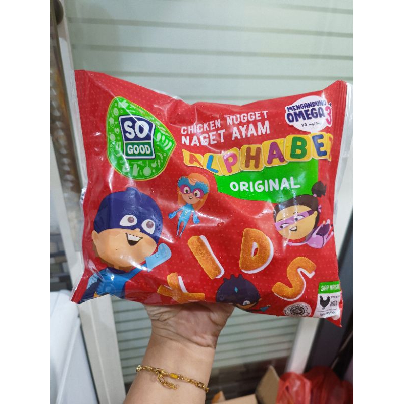 

NAGET SO GOOD ALPHABET 450 GR