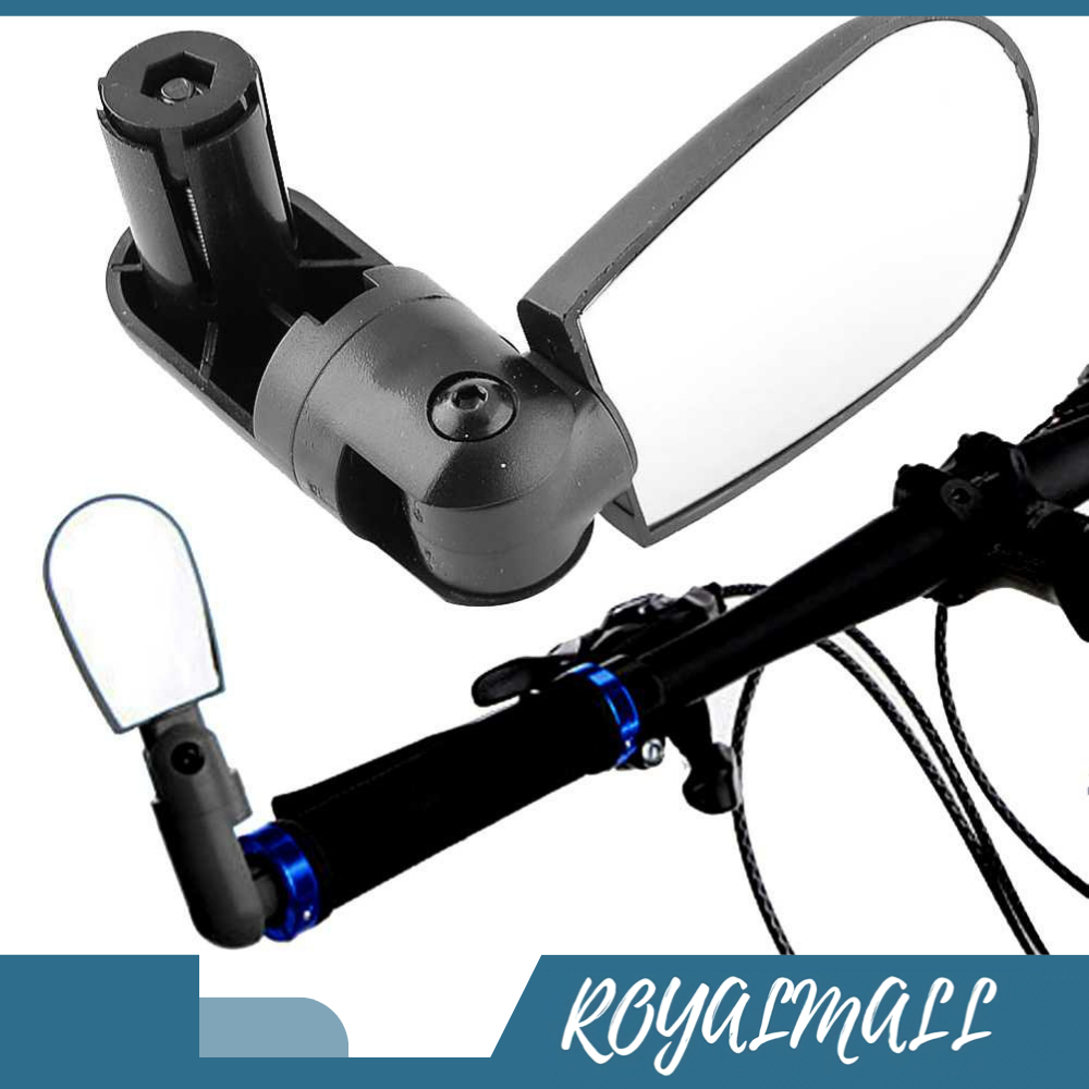 Kaca Spion 360 Rotate Handlebar Sepeda 1PCS / Aksesoris Cermin Kaca Spion Stang Sepeda Gowes Sepedah