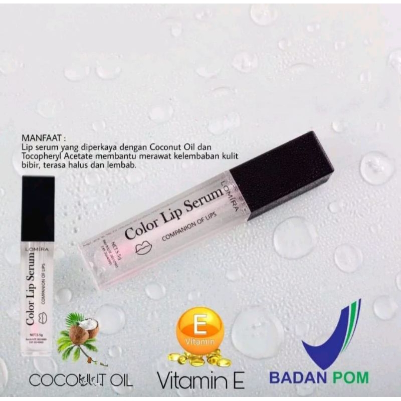COLOR LIP SERUM LOMIRA / LIP SERUM LOMIRA / BPOM