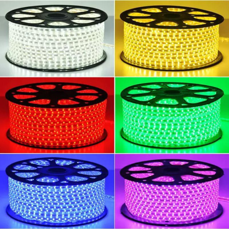 Lampu Led strip selang 220v 15 meter lampu tidur aestetic lampu dekorasi kamar lampu flexsible