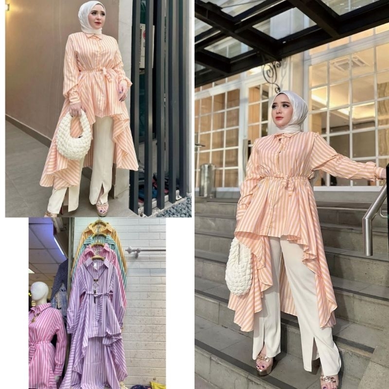 Tunik salur herlin zara atasan wanita