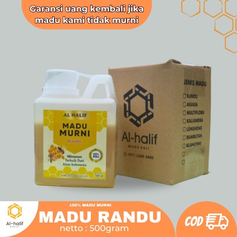 

madu murni 100% tanpa campuran apapun/madu asli 100% tanpa campuran apapun/madu al halif