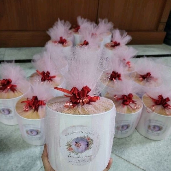 Hampers Bayi 1 Bulanan / Ulang Tahun Custom Tempat Tisu Tissue