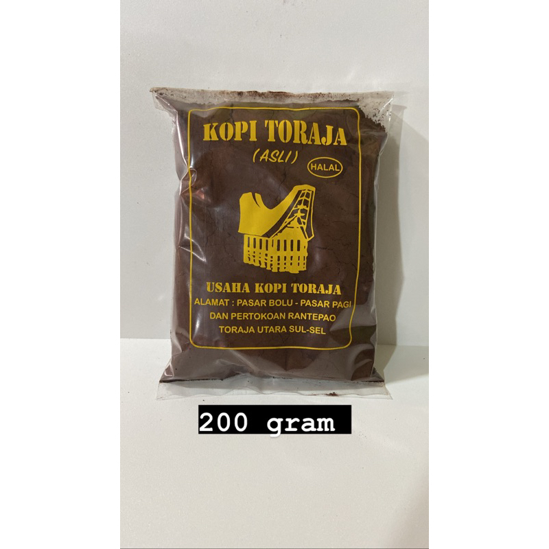 

KOPI TORAJA ROBUSTA 100%/kopi bubuk toraja