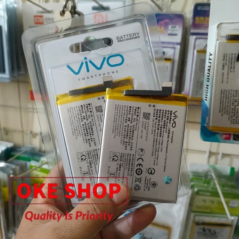 Baterai Hp Vivo V9 Youth 1727 1726 / Vivo Y85 Model B-D9 Batre Battery Tanam Vivo 1727
