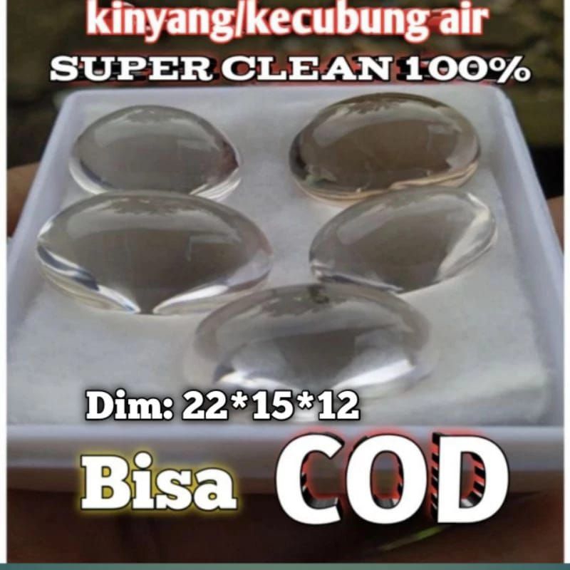 natural batu Kinyang/kecubung/Quartz air super murah