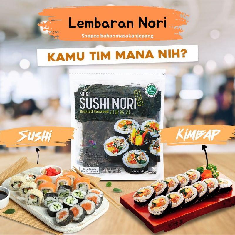 

SAKAO / Sushi Nori gold / Tokinori 5 lembar / 10 lembar