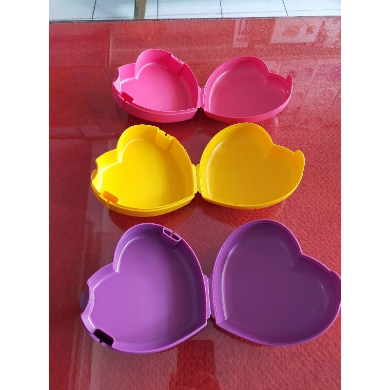 Tas Bekal Motif Love - Love Keeper Tupperware Original