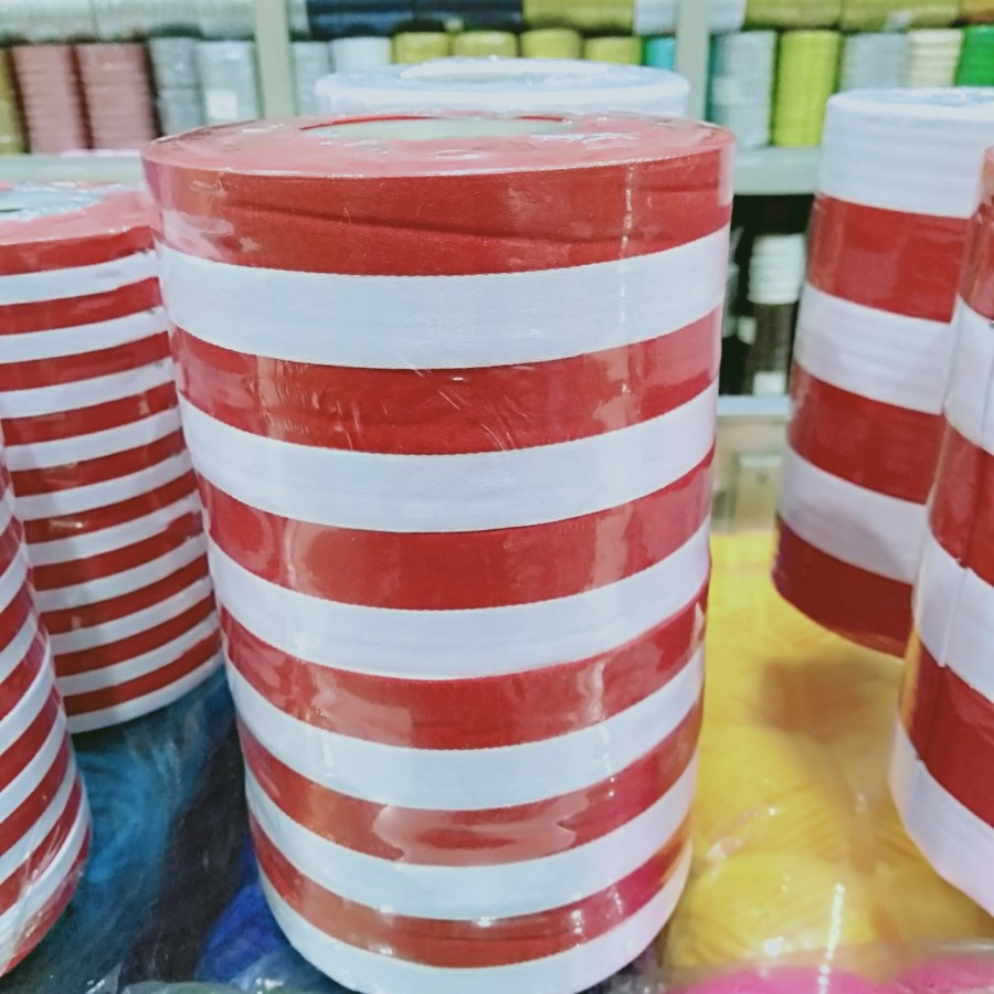 

Pita Satin Bendera Merah Putih 1 Inchi