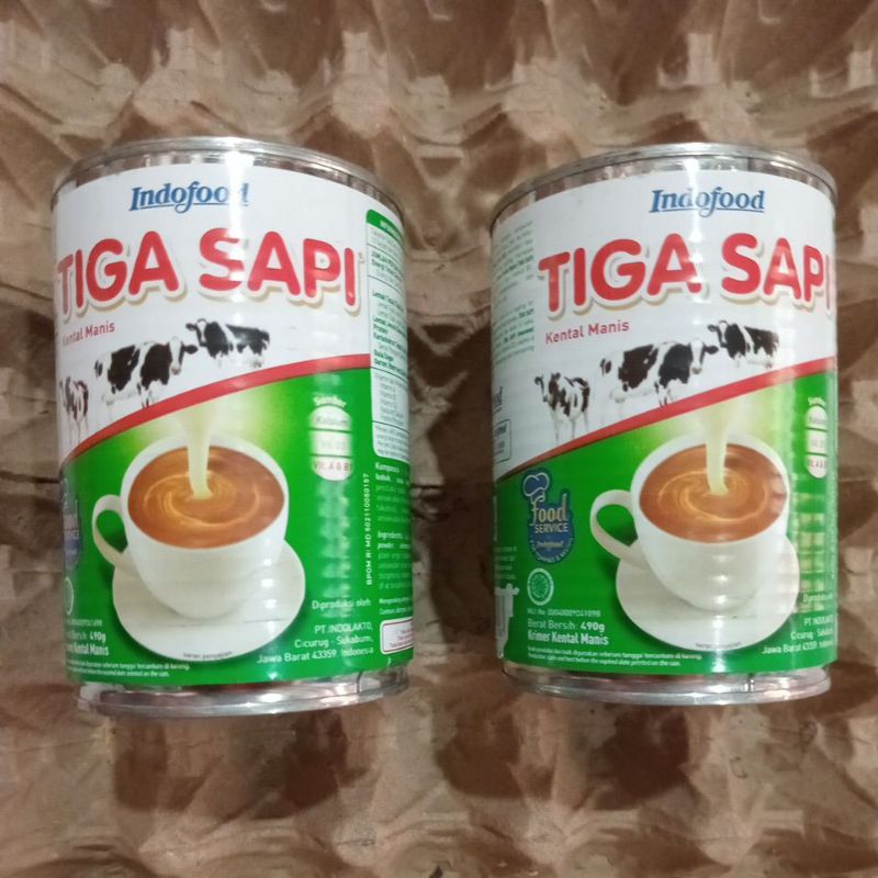 

2pc susu tiga sapi 490g