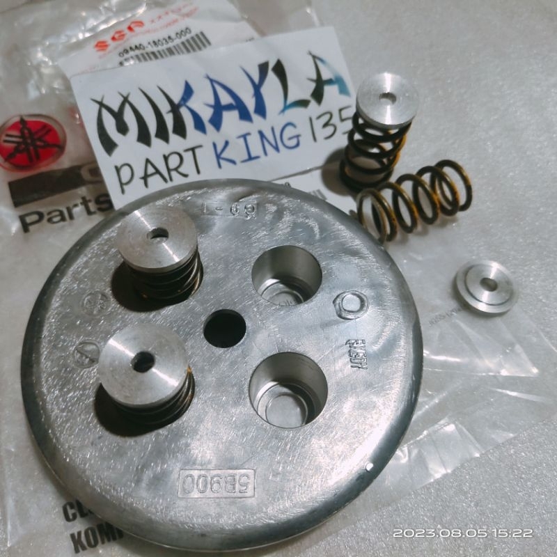 TUTUP KOPLING JUPITER Z F1ZR BUBUT PER SMASH SET RING GANJAL