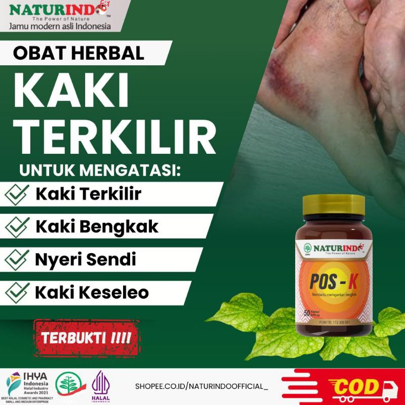 Obat Kaki Terkilir Kaki Keseleo Kaki Bengkak Nyeri Sendi Radang Pembengkakan Herbal Ampuh