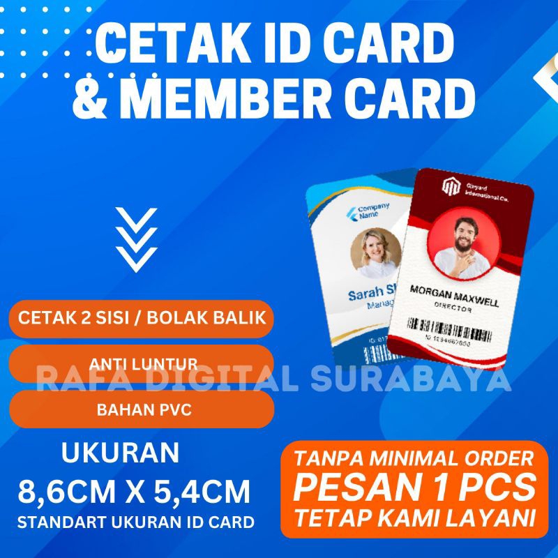 

Cetak Kartu Member / Kartu Pelajar / ID Card