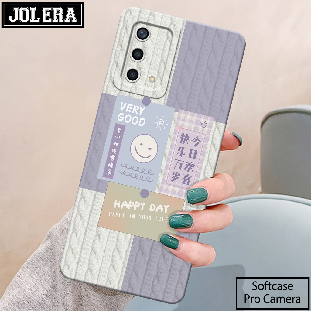Case Hp Softcase Oppo A95 Case Hp Oppo A95 Silikon Hp Oppo A95 Casing Oppo A95 Motif Cartoon Keren -