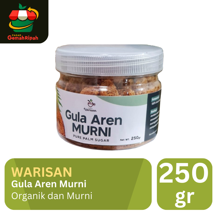 

Gula Aren Murni (Organik) Warisan