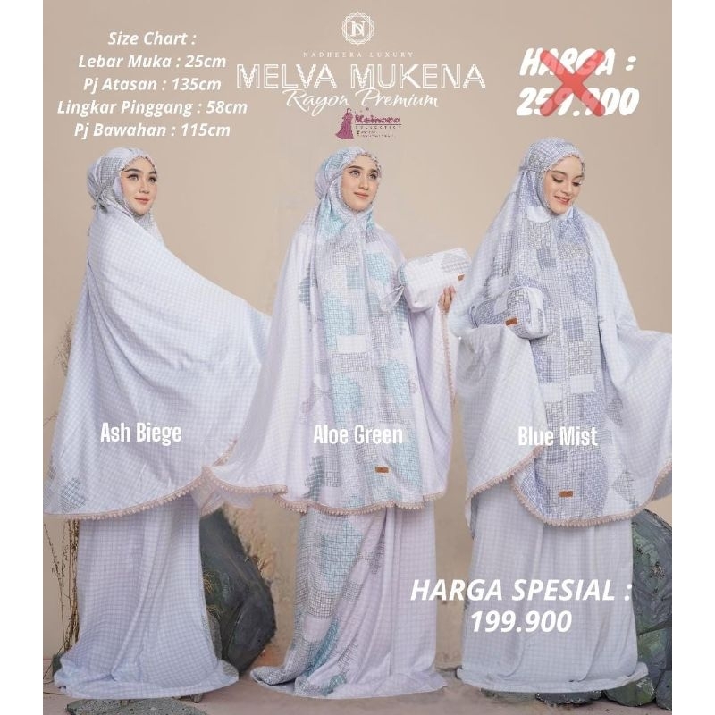 MELVA MUKENA NADHEERA LUXURY