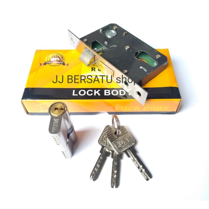 Body kunci pintu kecil plus sylinder