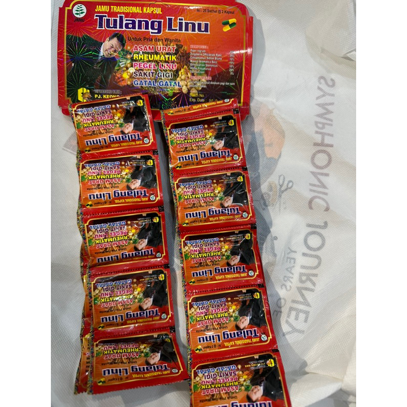 TULANG LINU KAPSUL ORIGINAL (ASAM URAT)