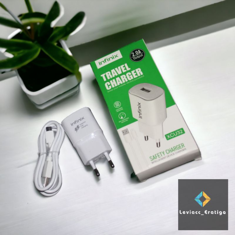 Charger INFINIX Original Type XCU32 HOT 9 USB Micro Casan INFINIX XCU32 HOT 10 USB Micro Kabel