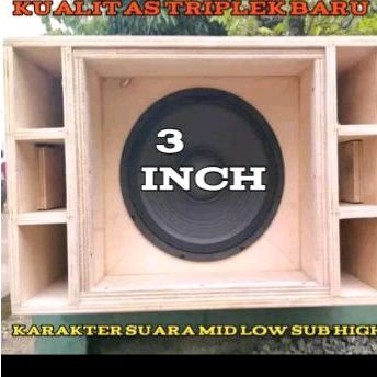 Box Speaker SPL Singgel 3 Inch
