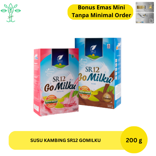 

Susu Kambing SR12 Gomilku 200gr Go Milku Susu Bubuk Etawa Halal