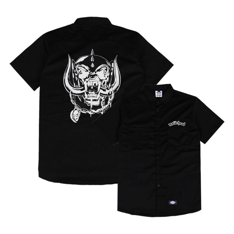 KEMEJA WORKSHIRT MOTOR MOTORHEAD PREMIUM